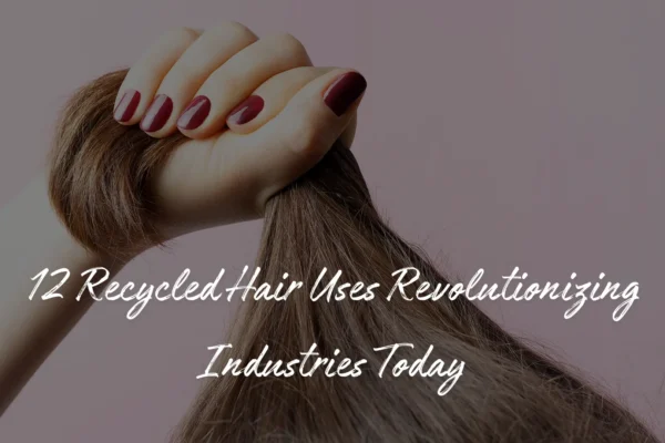 12 Recycled Hair Uses Revolutionizing Industries Today