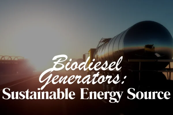 Biodiesel Generators Sustainable Energy Source