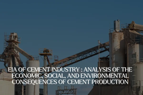 Eia Of Cement Industry