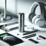 Dall·e 2024 12 28 08.56.36 A Clean And Modern Feature Image Showcasing A Usb C Rechargeable Aa Battery In A Sleek And Min...